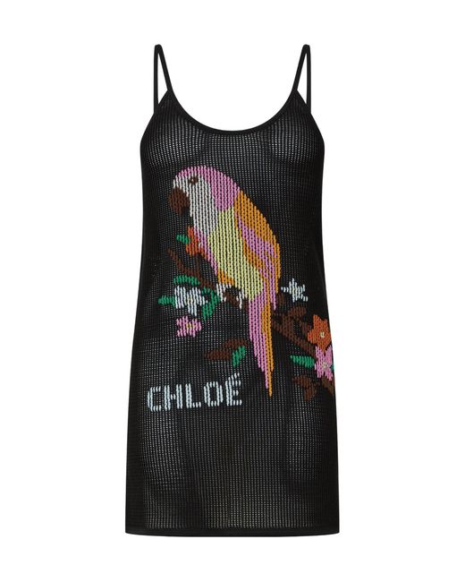 Chloé Black Lightweight Fitted Top
