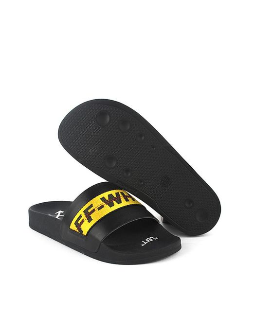 Off-White c/o Virgil Abloh Multicolor Logo Flip-Flops for men