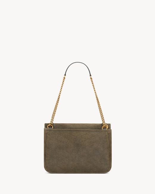 Saint Laurent Metallic Niki Tripouch Shoulder Bag