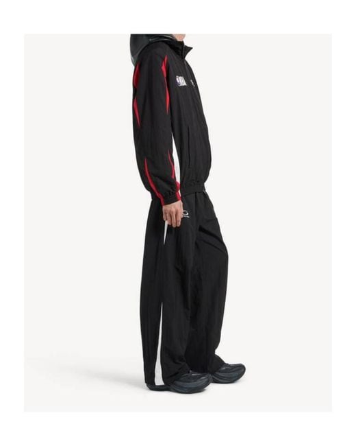 Balenciaga Black Nba Collaboration Track Pants for men