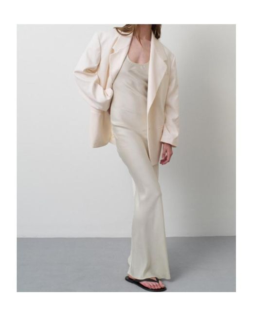 REMAIN Birger Natural Notched-Lapel Blazer