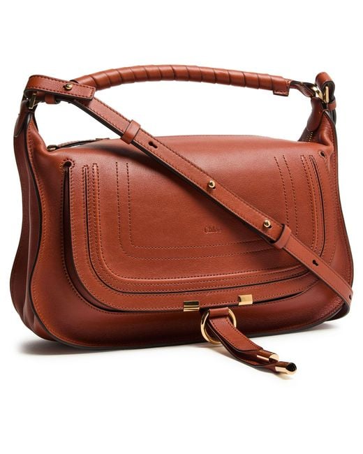 Chloé Brown Marcie Shoulder Bag