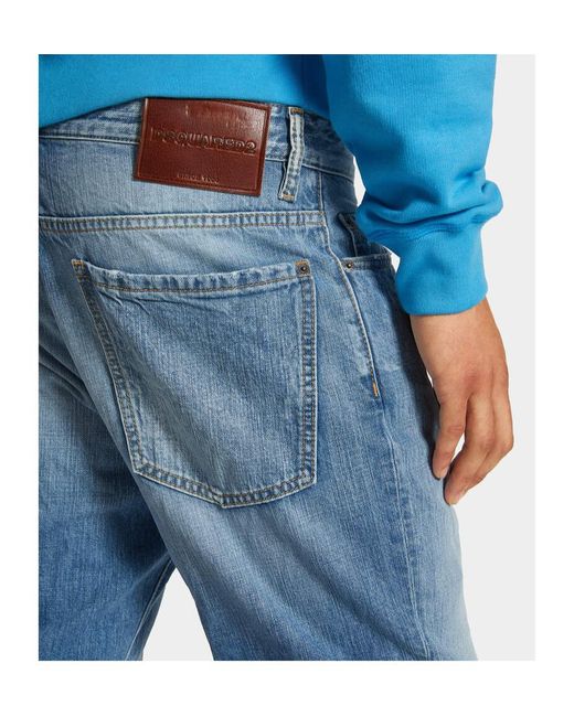 DSquared² Blue Wash Bro Jeans for men