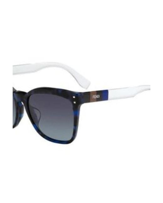 Fendi White Logo Details Sunglasses