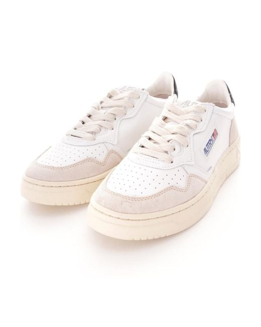 Autry Natural Medalist Panelled Low-Top Sneakers for men