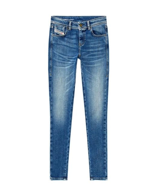 DIESEL Blue 2017 Slandy Super-Skinny Jeans