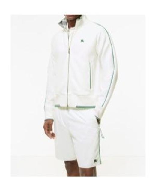 Burberry Natural Zip-Up Tennis Jacket for men