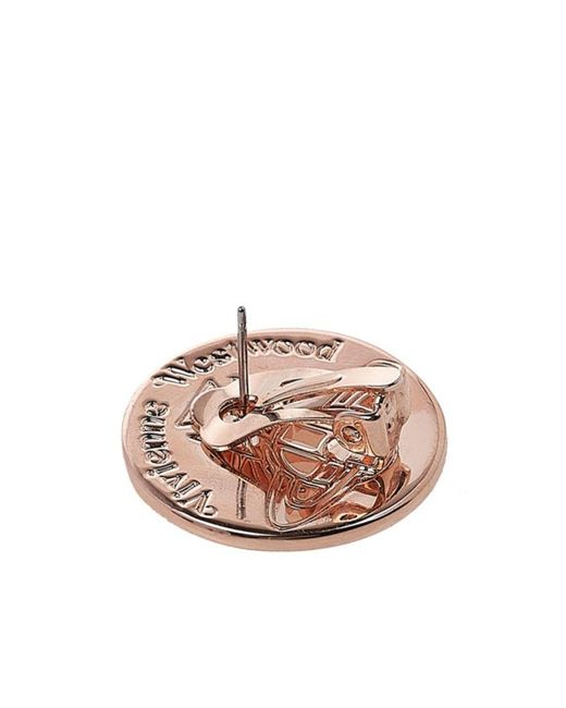 Vivienne Westwood Pink Logo Earrings