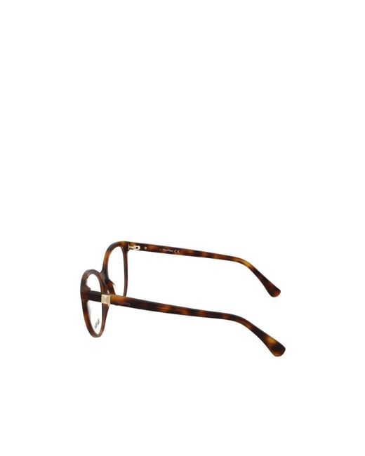 Max Mara White Cat-Eye Glasses