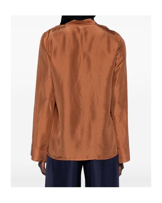 Forte_forte Brown Long-Sleeves Shirt