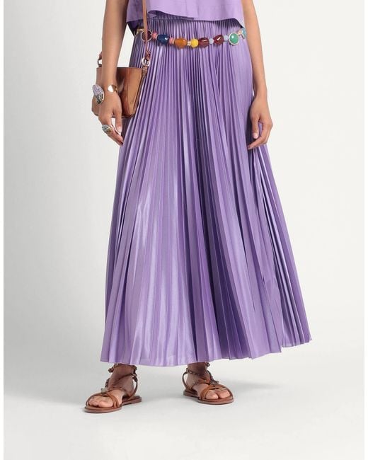 MAX&Co. Purple Long Skirts