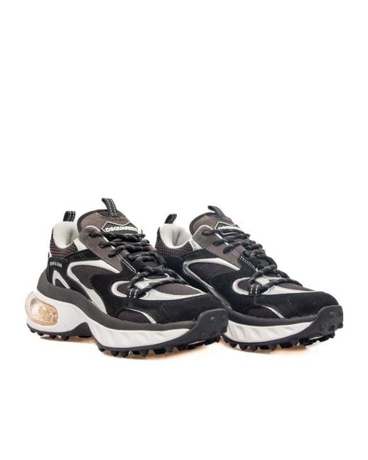 DSquared² Multicolor Bubble Low-Top Sneakers