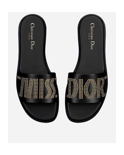 Dior Black Dway Slide
