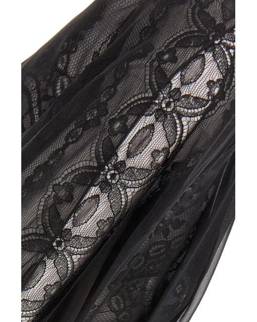 Alberta Ferretti Black Blouses