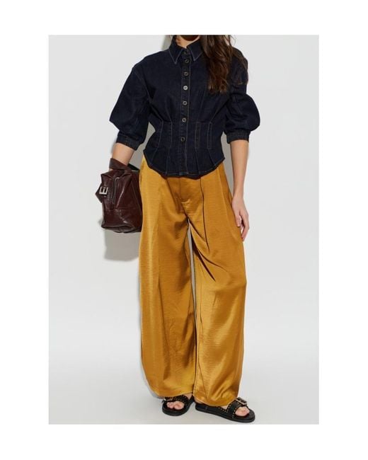 AllSaints Blue Denim Shirt
