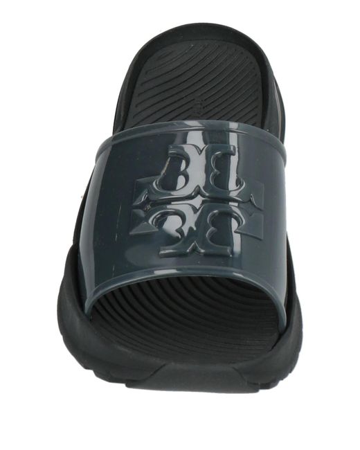 Tory Burch Black Minimalist Non-Slip Slippers