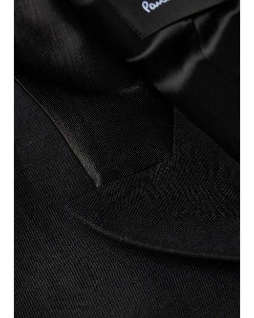 Paul Smith Black Ps Closed Lapels Vest