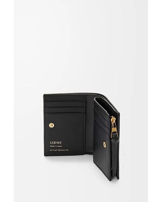 Loewe Purple Compact Wallet