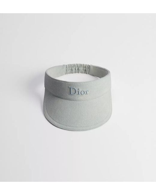 Dior White Iviera D-Smash Visor