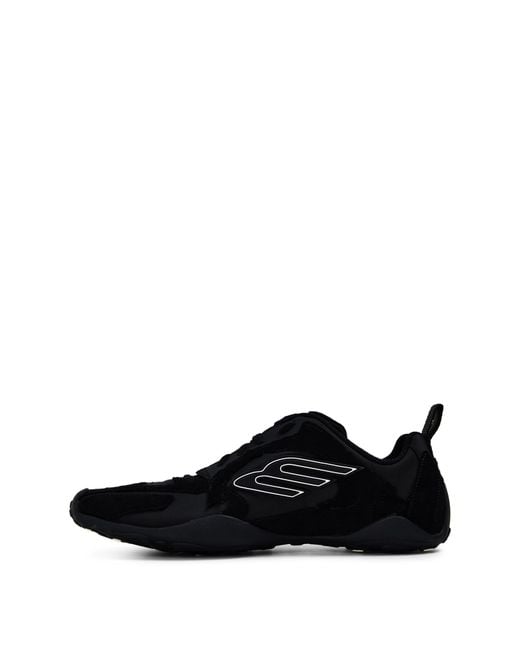 Balenciaga Black Low-Top Sports Shoes for men