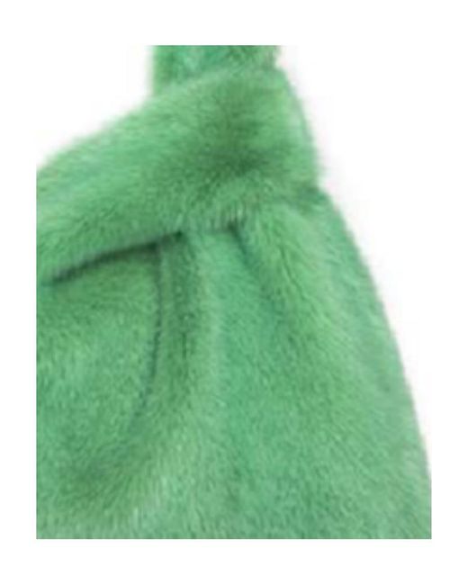 Simonetta Ravizza Green Logo Handbag