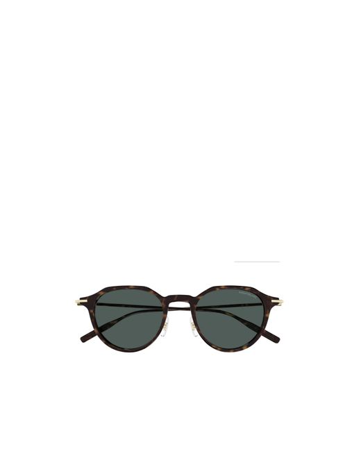 Montblanc Multicolor Eyewear Round Frame Sunglasses for men