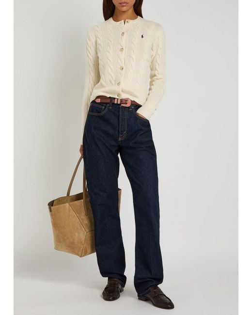 Polo Ralph Lauren Natural Wool Cashmere Cardigan