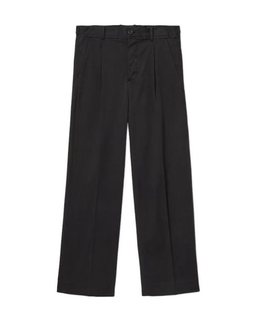 AllSaints Black Rebel Loose Fit Trousers for men