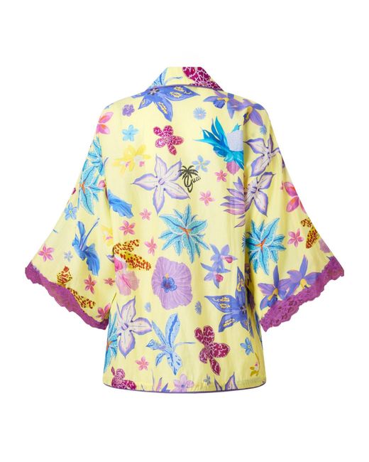 Gucci Multicolor Collared Printed Shirt