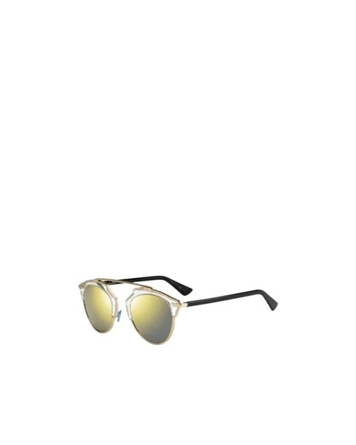 Dior Metallic Logo Sunglasses