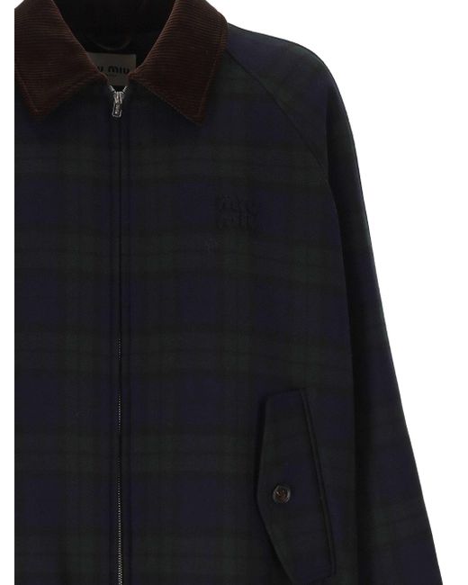 Miu Miu Black Long Sleeve Casual Jacket