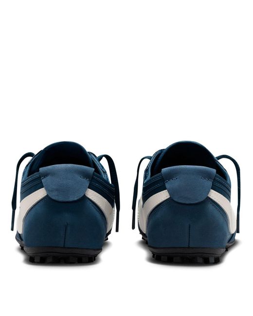 Nike Blue Low-Top Retro Casual Shoes for men
