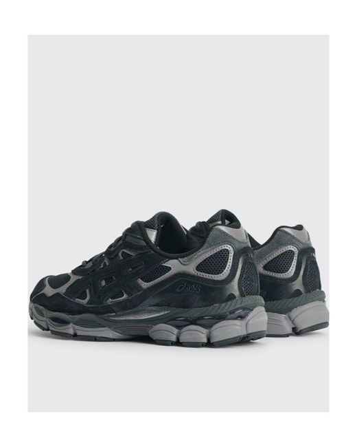 Asics Black Gel-Nyc Lace-Up Sneakers for men