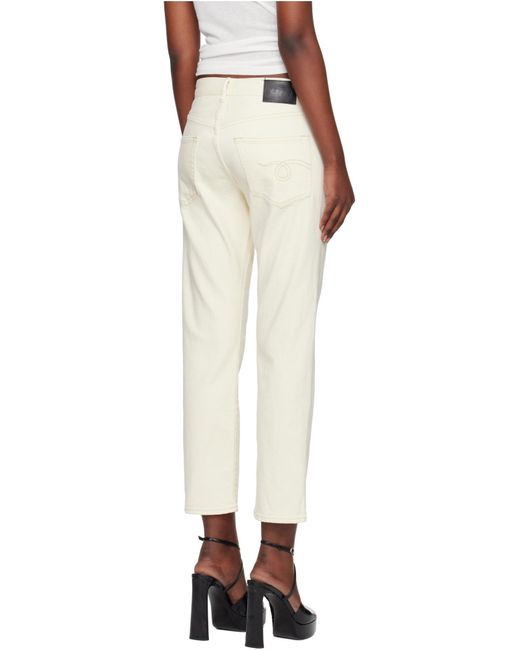 R13 Multicolor Belt-Loop Jeans
