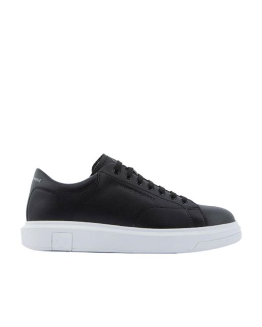 ARMANI EXCHANGE Black Technical Sneakers for men