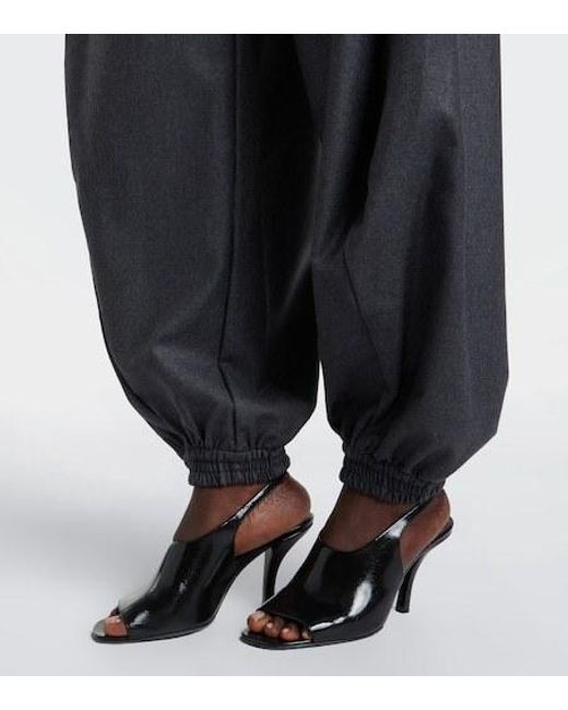 Rohe Black Virgin Wool Balloon Pants