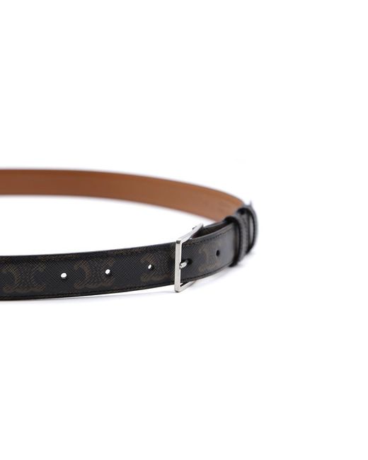 Céline White Medium Belt for men