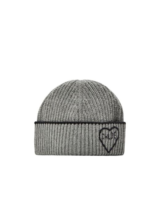 Chloé Gray Printed Beanie