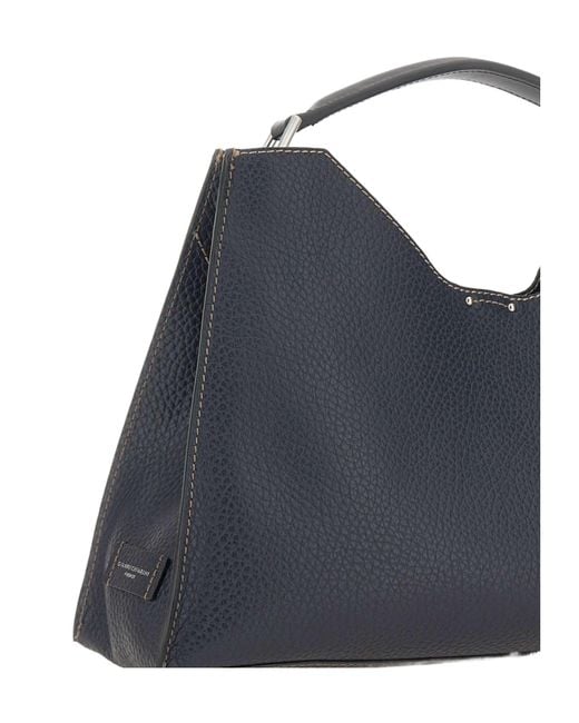 Gianni Chiarini Blue Aurora Top Handle Shoulder Bag