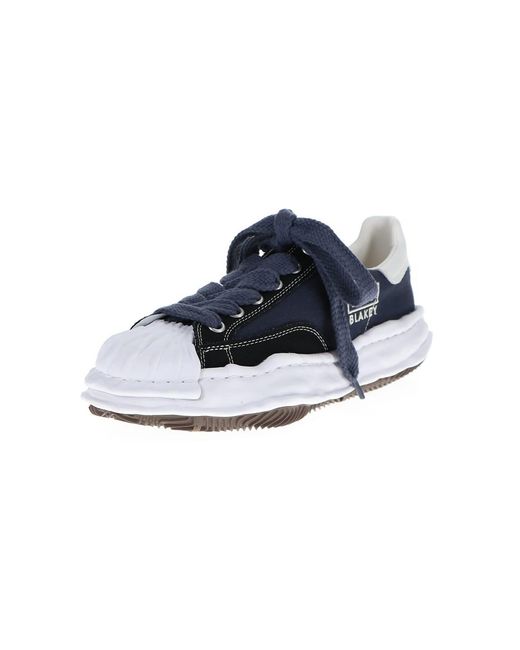 Maison Mihara Yasuhiro Blue Blakey Platform Low-Top Sneakers for men