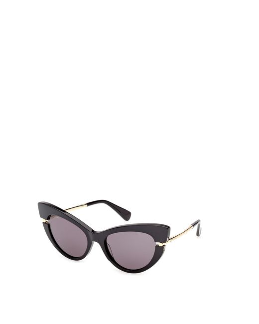 Max Mara White Cat-Eye Frame Sunglasses