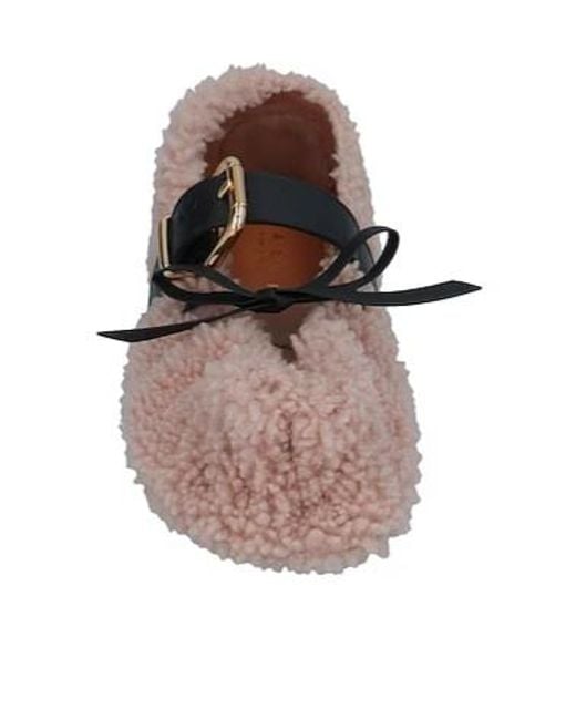Marni Pink Multi-Color Mary Jane Shoes