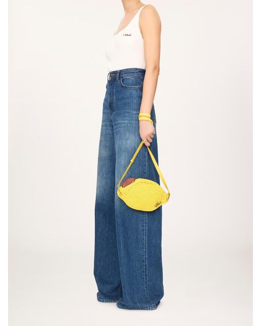 Chloé Yellow Tropicus Lemon Crossbody Bag