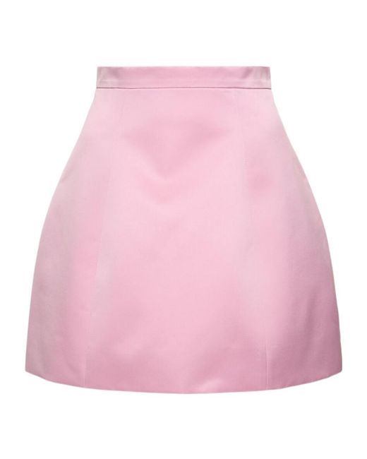 Blumarine Pink A-Line Skirt