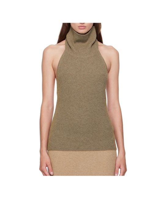 Lisa Yang Green Maddie Top