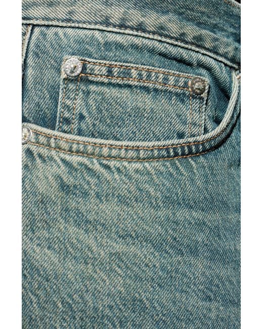 Samsøe & Samsøe Green Saeddie Button-Fastening Jeans for men