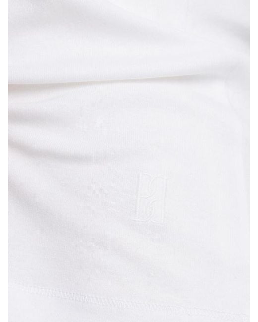 By Malene Birger White Brita Organic Cotton Long-Sleeve T-Shirt