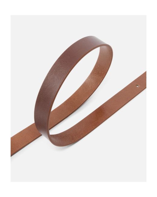 Pinko White Love Bird Buckle Belt