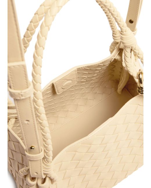 Bottega Veneta Natural Parachute Shoulder Bag