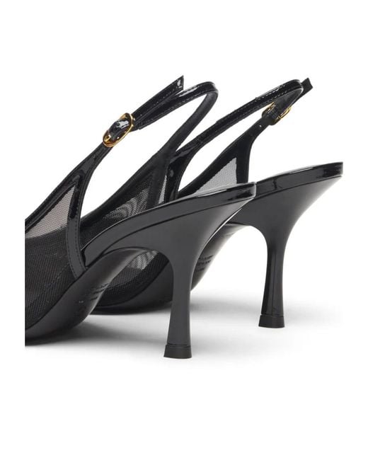 Stuart Weitzman Metallic Bareitall Slingback 85